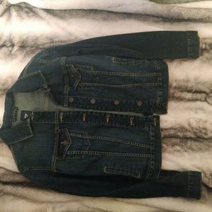 NWT Gap Factory Dark Denim Jacket